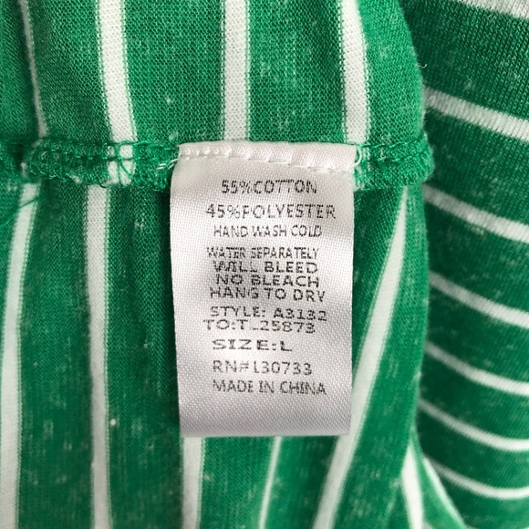 SOLD • Umgee • Green Striped Sunny Escape Dress - Picture 8 of 8